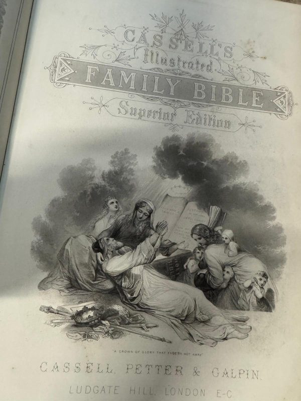 Cassell's Illustrated Family Bible [Superior Edition] - Cassell Petter & Galpin - Image 4