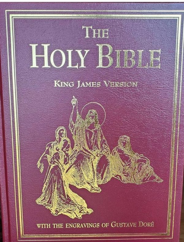 The Holy Bible KJV with the engraving of Gustave Dore'