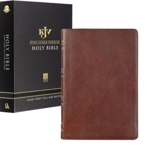 KJV Holy Bible giant print full-size editon