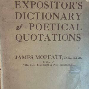 Expositor's Dictionary of Poetical Quotations